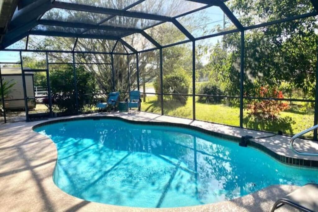 Heated Saltwater Pool Home Minutes To Beach Englewood Zewnętrze zdjęcie